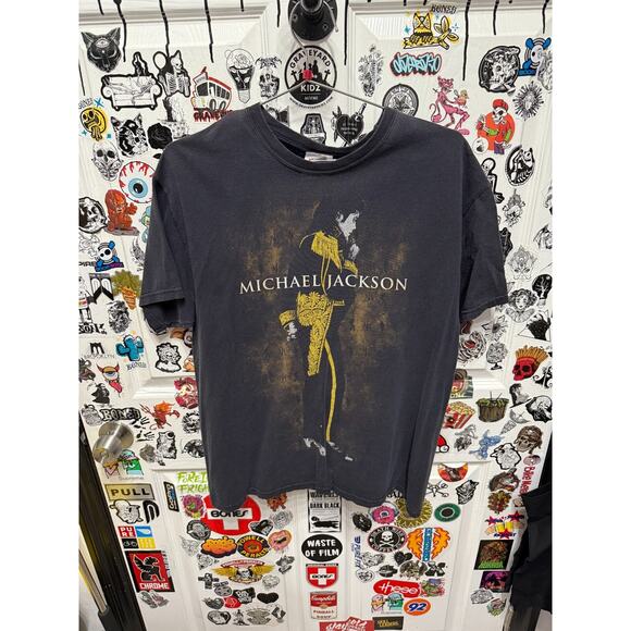 Michael Jackson Smooth Criminal Shirt Hanes Tag Size L - Picture 1 of 2